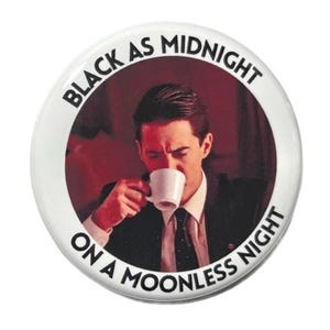 Agent Cooper - Twin Peaks Button