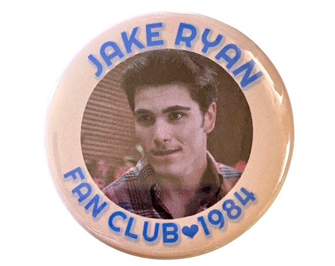 Jake Ryan Fan Club 16 Candles Large Button Etsy