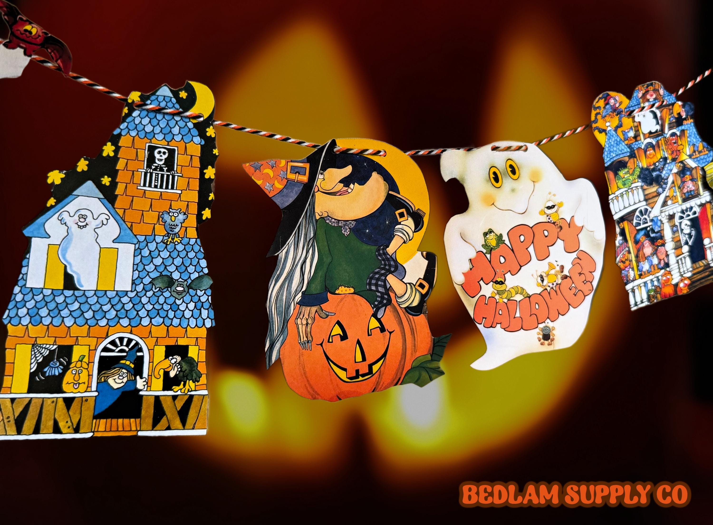 Halloween Night, 1982 - Cozy Nostalgic Halloween Garland - Etsy