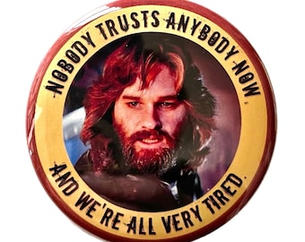 Carpenter’s The Thing - Pin Back Horror Button
