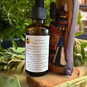 Hair Growth Serum: Rosemary, Lavender & Cedarwood Oils - Indigenous Medicine