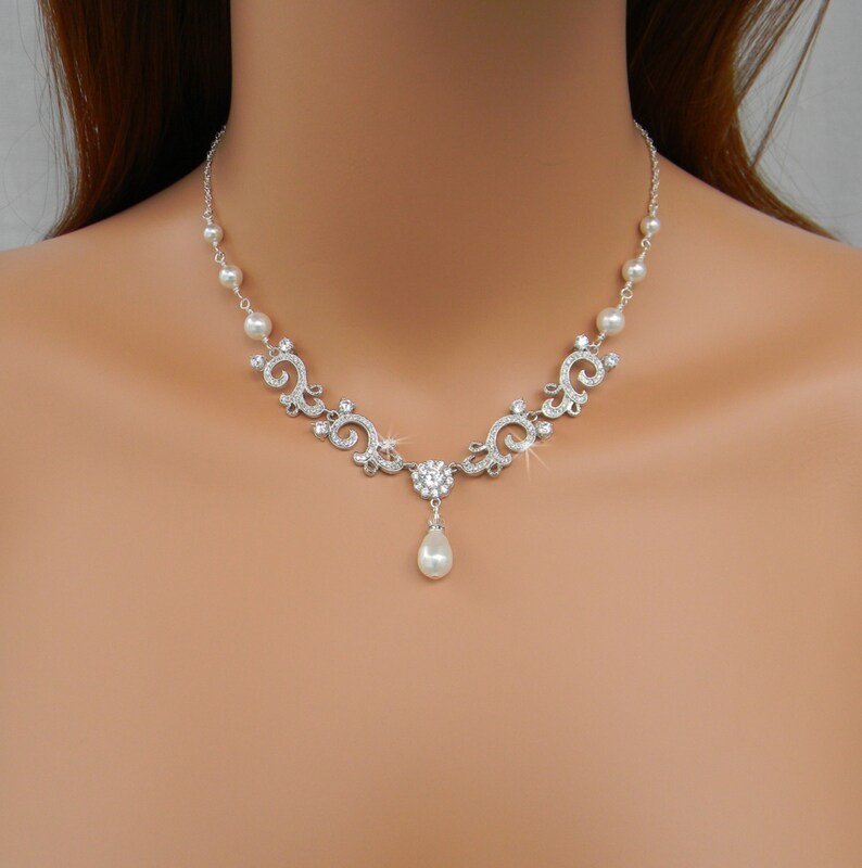 red wedding necklace