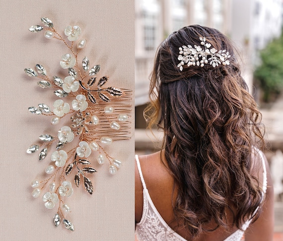 Dainty Wedding Hair Comb Bridal Comb Bridal Floral Head - Etsy Ireland Dainty Wedding Hair Comb Bridal Comb Bridal Floral Head - Etsy Ireland