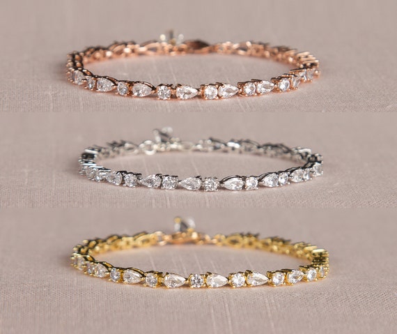 Dainty bridal bracelets deals