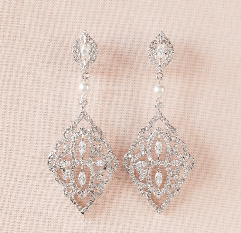 Bridal Jewelry SET Crystal Wedding SET Crystal chandelier | Etsy
