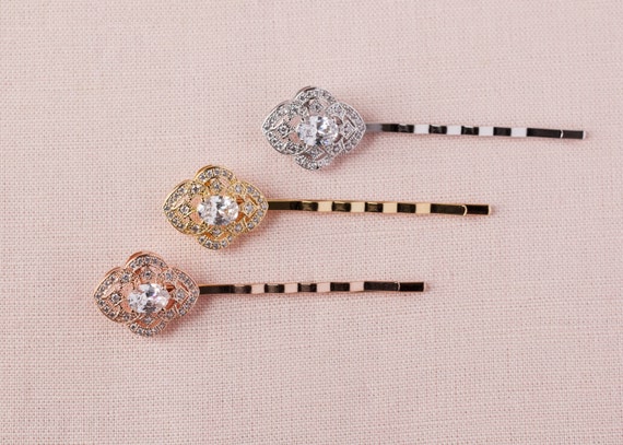 Wedding Hair Pins Bridal Bobby Pins Bridal Hair Comb Etsy