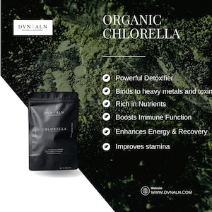 Chlorella Vulgairs, capsules, detox, energy, amino acids, protein