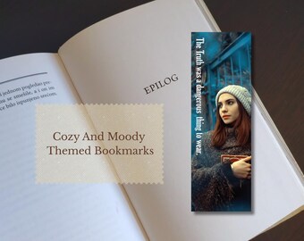 Crime and Mystery Genre Bookmarks Bundle, Thriller Lover Reading Gift (Digital Download)