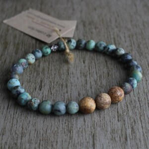 Men&#39;s jasper stone bracelet