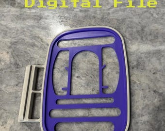 Sock Embroidery Holder 5”x7” Hoop - Digital STL File