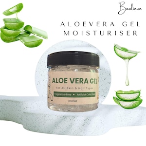Banlieue Aloe Vera Gel ,Pure & Natural Skincare Solution for All Skin type(350gm)