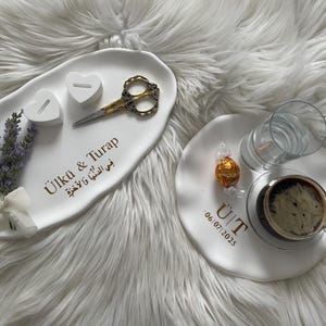 Engagement tray | söz tepsisi | ring tray | wedding | kiz isteme | set