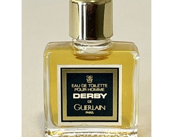 Vintage Derby De Guerlain for Men Miniature Pour Homme .13oz /4ml NEW Travel Siz