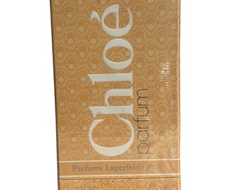 Vintage Chloe Parfums Eau De Toilette Lagerfield 2 oz 60ml NEW SEALED