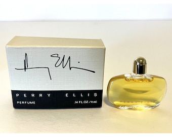 Vintage Perry Ellis Perfume Miniature Splash 0.14oz NEW Travel Size
