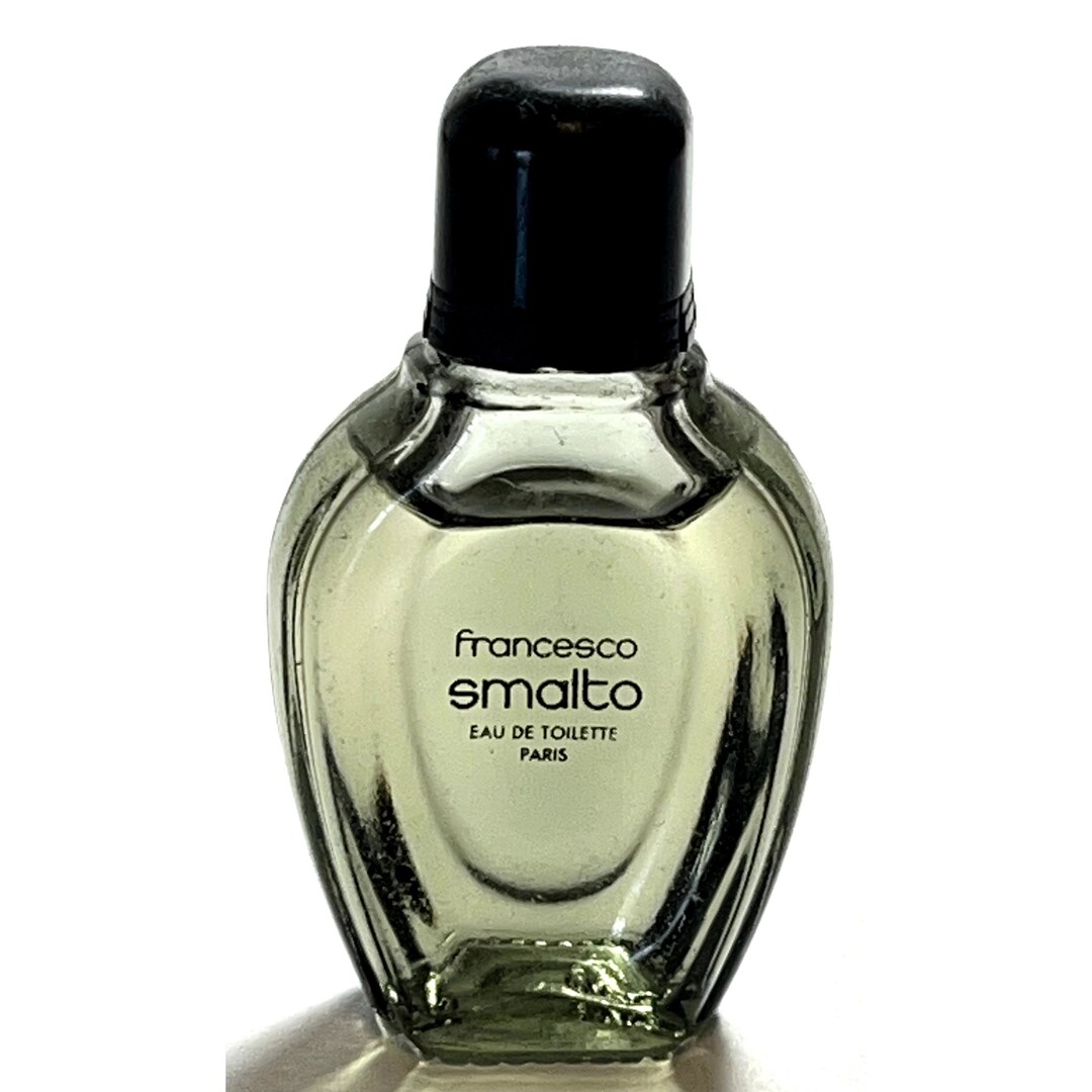 Vintage SMALTO by Francesco Smalto Miniature Almost Full 0.17 Oz Eau De