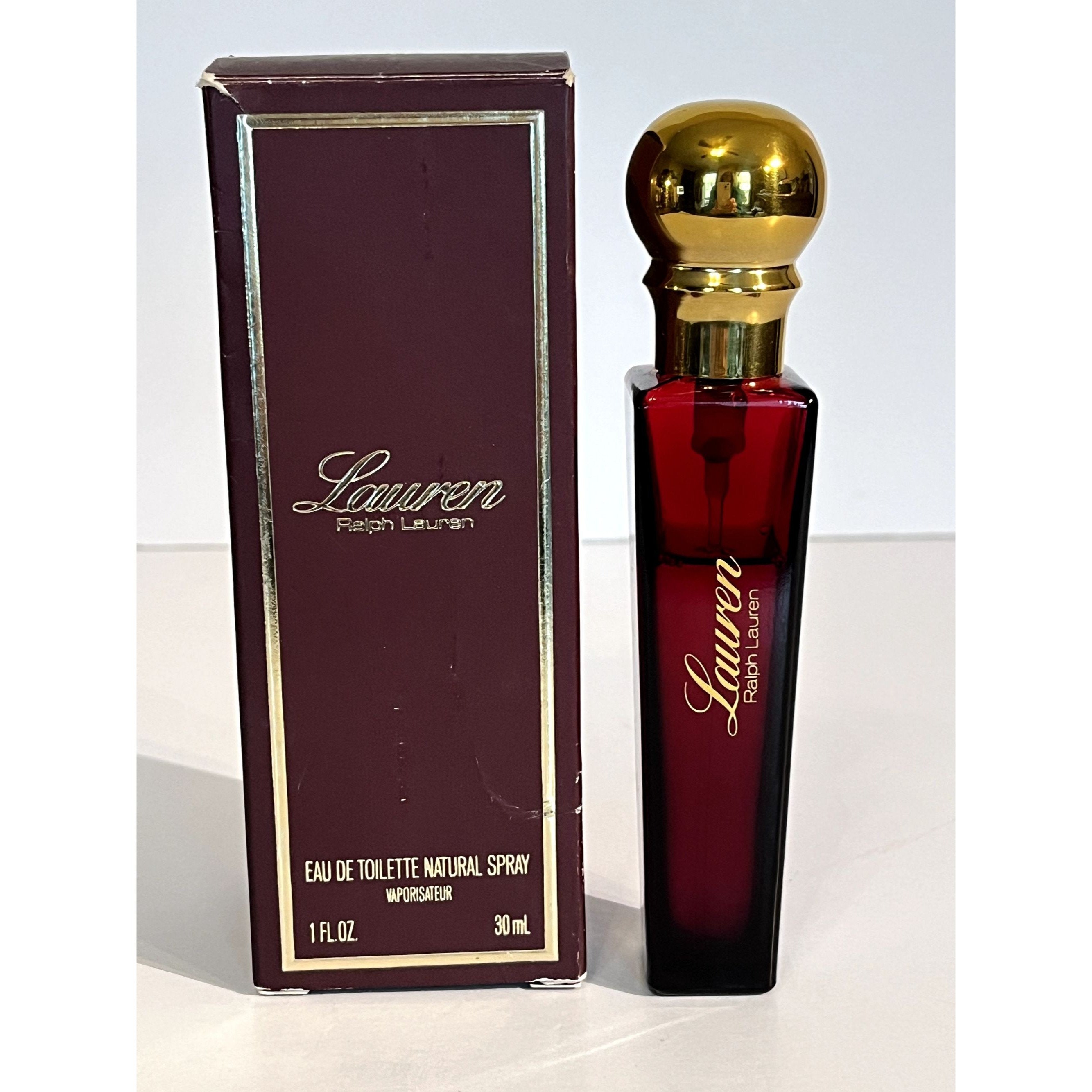 Vintage Lauren by Ralph Lauren Eau de Toilette Perfume 75% full 1oz READ