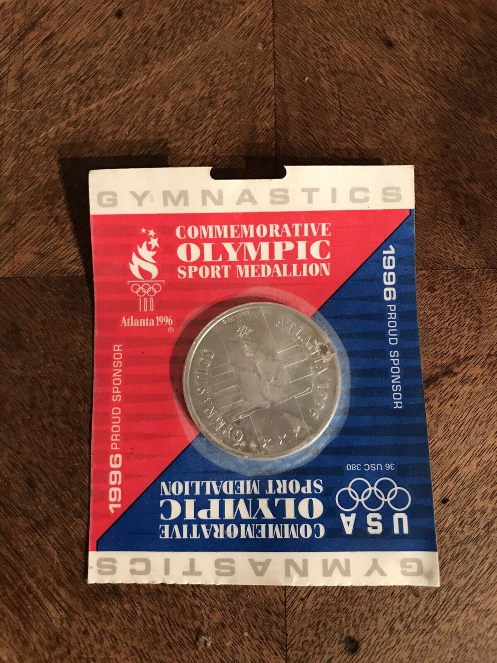 1996 USA Commemorative Gymnastics Olympic Sport Medallion Coin Etsy