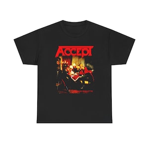 Accept Band Shirt - Etsy