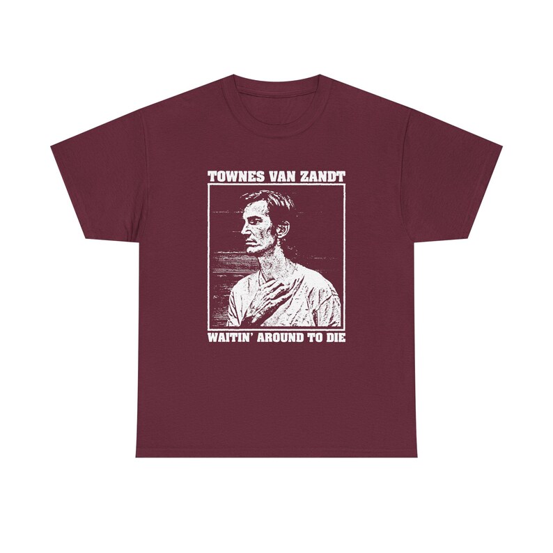 Townes Van Zandt Vintage Shirt, Folk Americana Tee, 70s Outlaw Country Music Graphic T-Shirt, Classic Fan Gift image 5