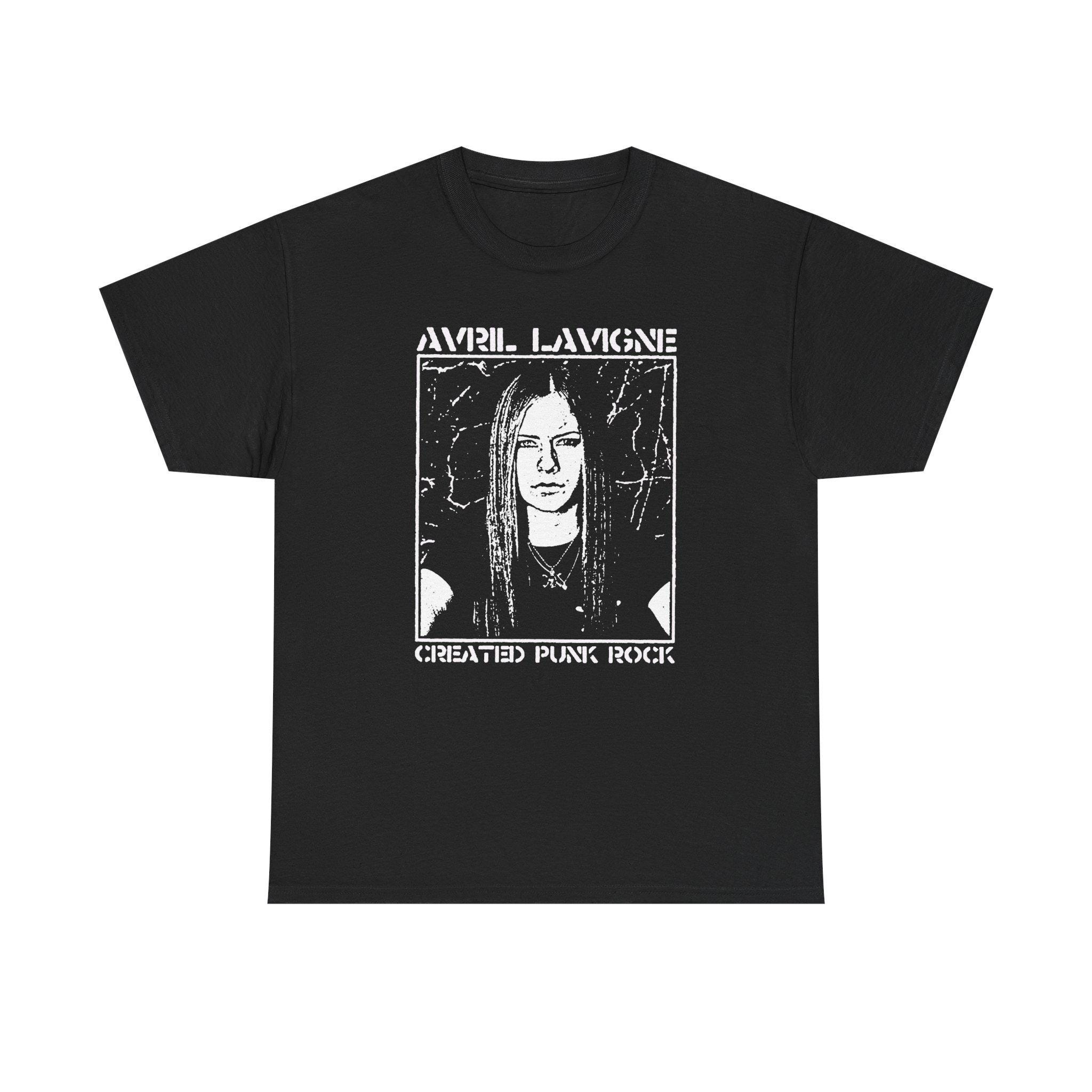2008年製 00s y2k アブリル ラヴィーン Tシャツ Mサイズ 黒