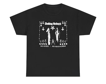 Choking Victim Shirt, Choking Victim Band Tee, Ska Punk Shirt, Crust Punk Merch, Anarcho Punk Tee, Leftover Crack Style Punk Gift
