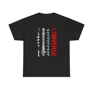 Camiseta gráfica Converge, camiseta Heavy Hardcore Punk, camiseta de banda estilo Mathcore, regalo para fans del Metalcore