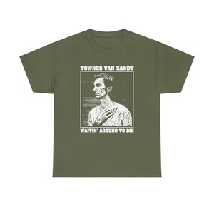 Townes Van Zandt Vintage Shirt, Folk Americana Tee, 70s Outlaw Country Music Graphic T-Shirt, Classic Fan Gift image 4