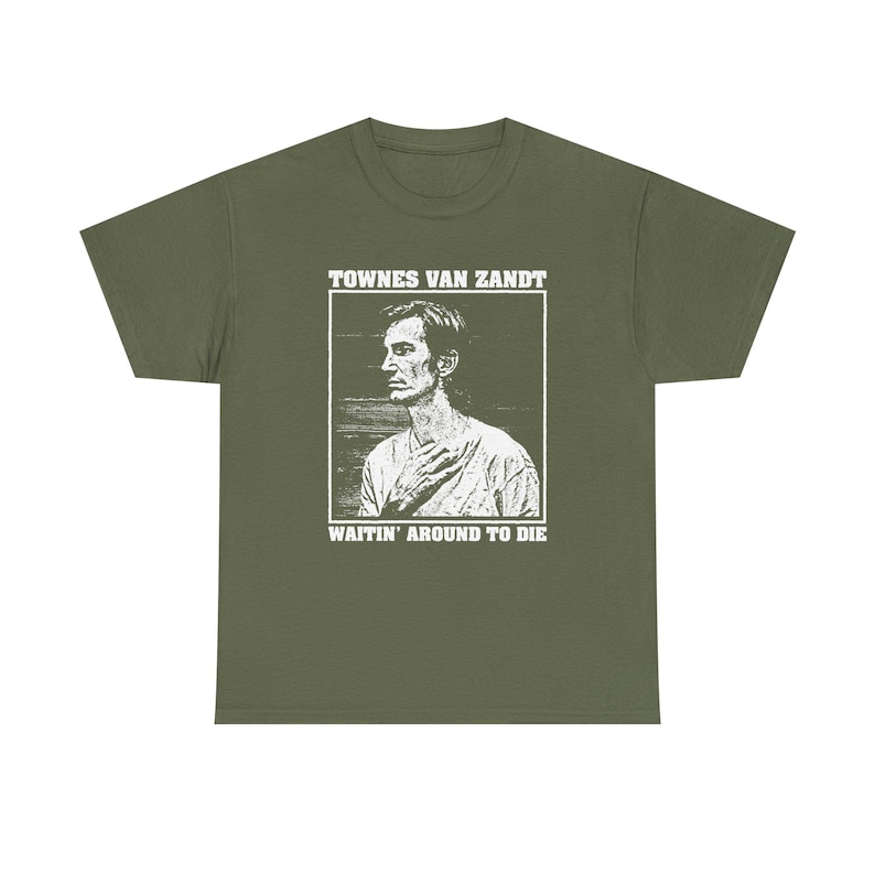Townes Van Zandt Vintage Shirt, Folk Americana Tee, 70s Outlaw Country Music Graphic T-Shirt, Classic Fan Gift image 4