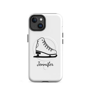 Personalized Skater Gifts Ice Skating Gifts MagSafe® tough case for iPhone®