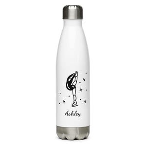 Personalized Figure Skater Gifts Stainless steel water bottle