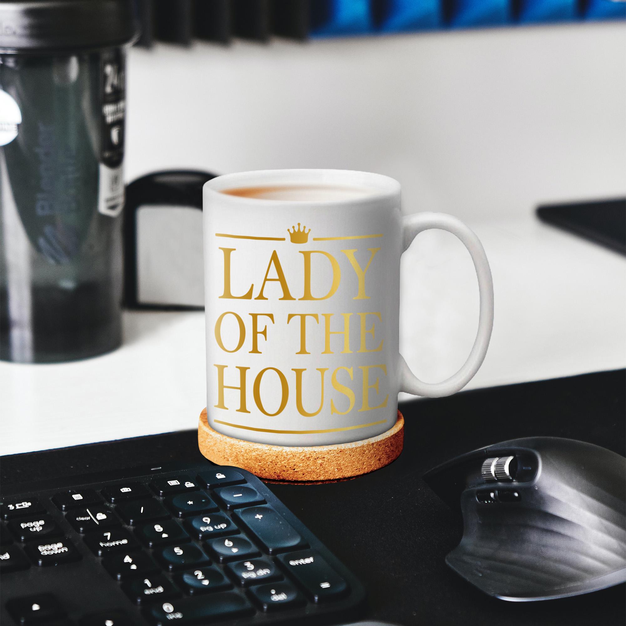 toynk Lady of The House Downton Abbey Inspired Coffee Mug | Large Ceramic Mug | 20 Ounces