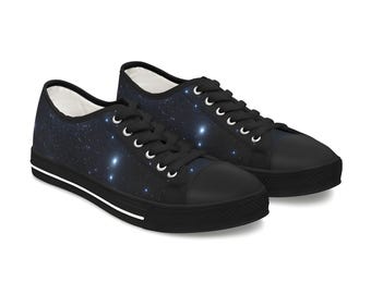 Starry Night Sneakers | Comfort Low Top Canvas Shoes