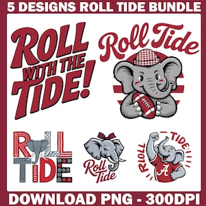 5 Alabama Roll Tide PNGs, Crimson Roll Tide Bama PNG, Alabama Football Game Day, Alabama Mascot Football PNG, Alabam football team png