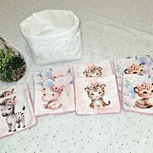 Washable baby wipes