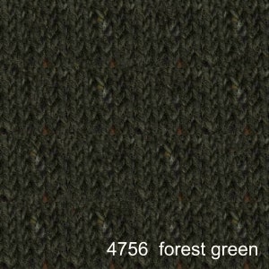 200g Aran Tweed Yarn Irish Donegal Kilcarra 100% wool forest green 4756 image 3