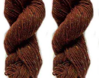 200g Aran Tweed Fil Irlandais Donegal Kilcarra 100% laine (cuivre 4727)