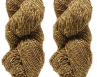 200g Aran Tweed Fil Irlandais Donegal Kilcarra 100% laine (caramel 4804)