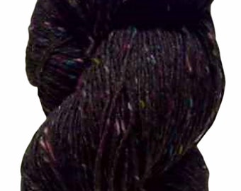 100g Aran Tweed Yarn Irish Donegal Kilcarra 100% wool (aubergine 4843)