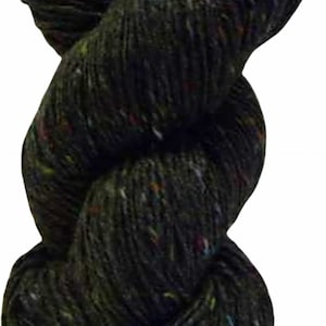 100g Aran Tweed Garn Irish Donegal Kilcarra 100% Wolle (jägergrün 4715)