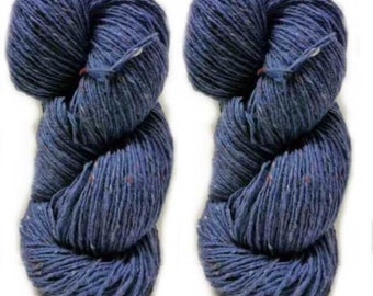 200g Aran Tweed Fil Irlandais Donegal Kilcarra 100% laine (jeans bleu 4713)