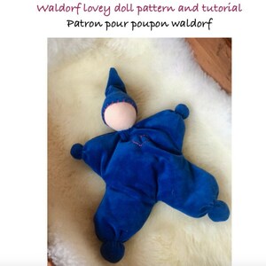 Mönster och handledning för Waldorf Lovey-fjärilsdocka