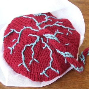 Placenta for Childbirth Education Billingual Knitting Pattern image 2