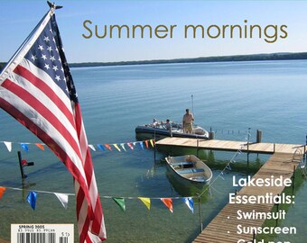 Magazine Bag Duct Tape ANA DELIGHT Summer Mornings