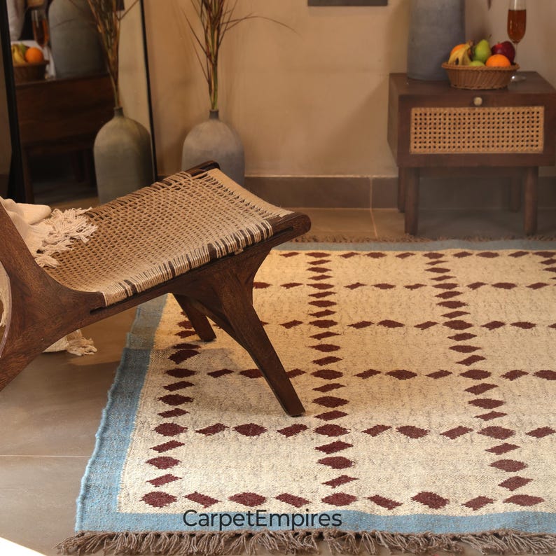natural jute rug, kilim dhurrie, wool jute rug, handwoven rug, kilim runner rug, kilim woven rug, large area rugs, traditional rugs, bohemian kilim rug, flat weave kilim rug, kilim area rugs, kilim rug, rugs for living roomwool jute kilim rug, jute rug, wool jute rug, 3x5 rug, eco friendly rug, rugs for livingroom, u s a rug, 5x7 bohemian rug, accent rug, chunky wool jute rug, handmade wool rug, kilim rug, wool kilim rug