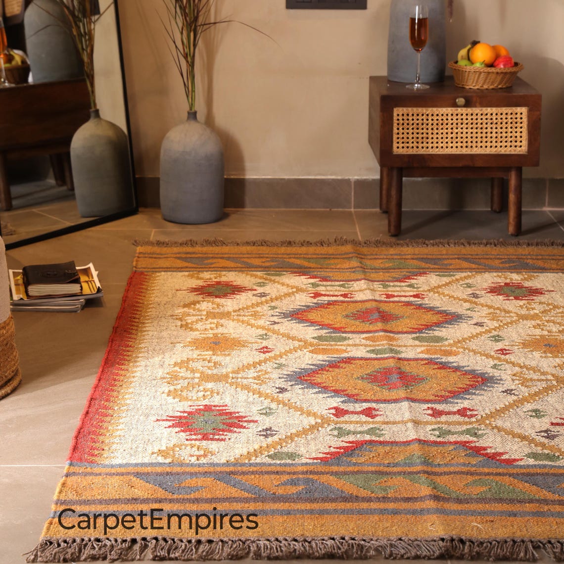 Tappeto Kilim Tessuto A Mano Tappeto In Lana E Iuta Fatto A Mano Tappeto Kilim Tessuto A Mano Tappeto In Lana E Iuta Fatto A Mano