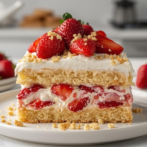 Best Recipe for Strawberry Shortcake Layer Dessert ( PDF File)