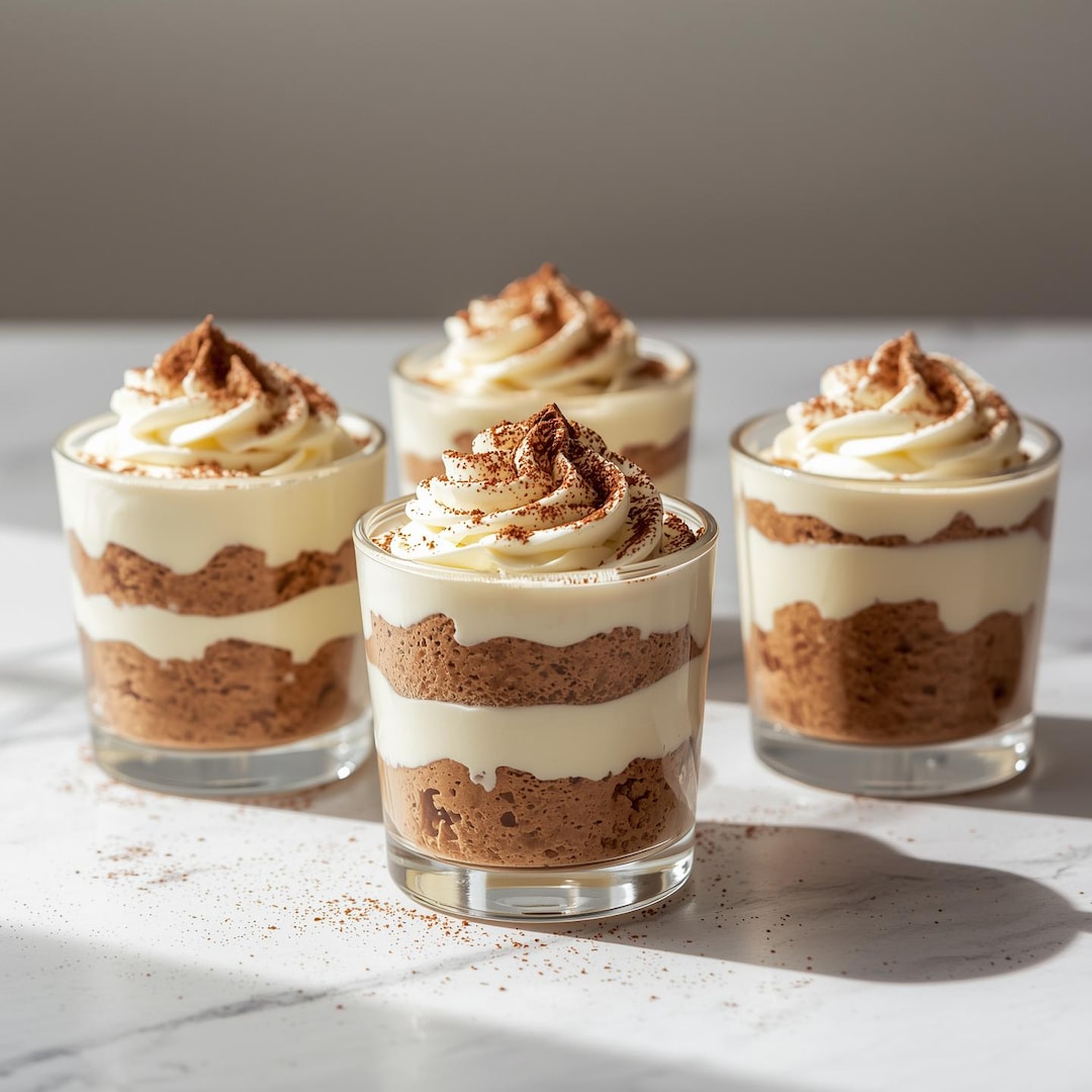 Mini Tiramisu Cups Recipe (PDF Download) - Etsy