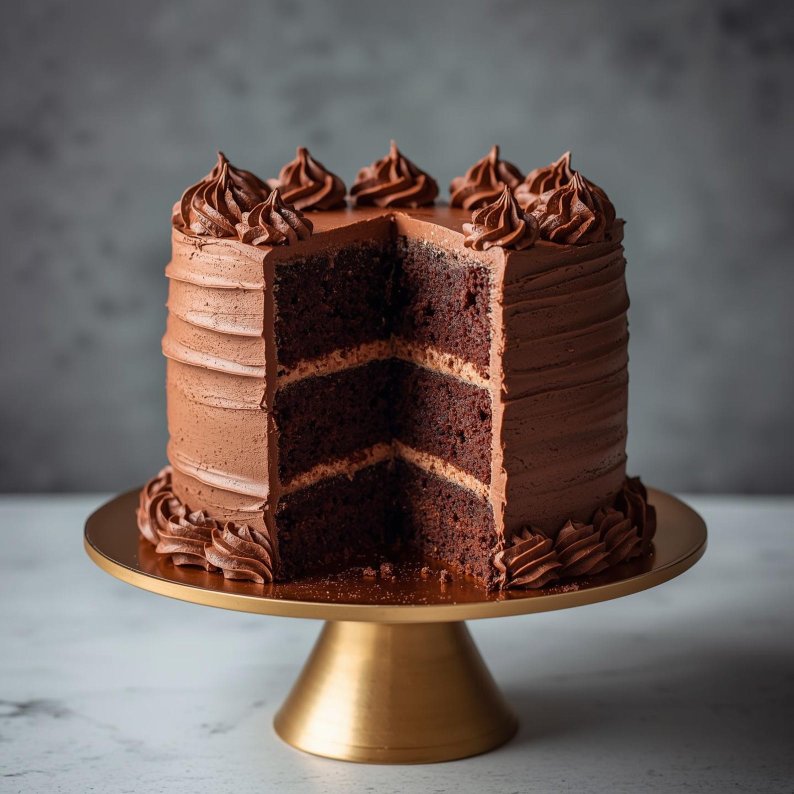 Best Recipe for Decadent Chocolate Layer Cake (PDF Download) - Etsy