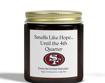 Funny NFL Candle – Game Day Gift, Touchdowns & Tantrums